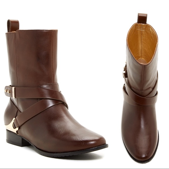 Elaine Turner Shoes - Elaine Turner Rowan Bowen Leather Buckle Mid Boot